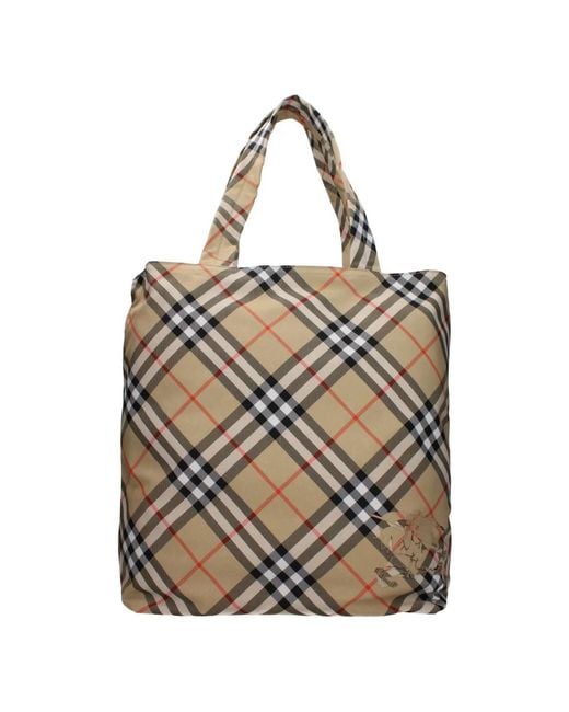 Burberry Natural Tote Bags