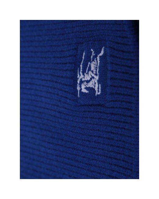 Burberry Bestickter logoschal in Blue für Herren
