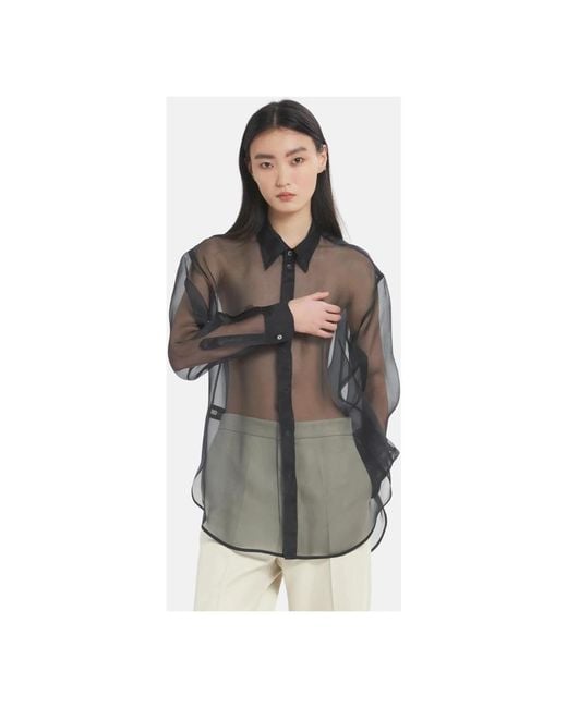 Shirts Barena de color Black