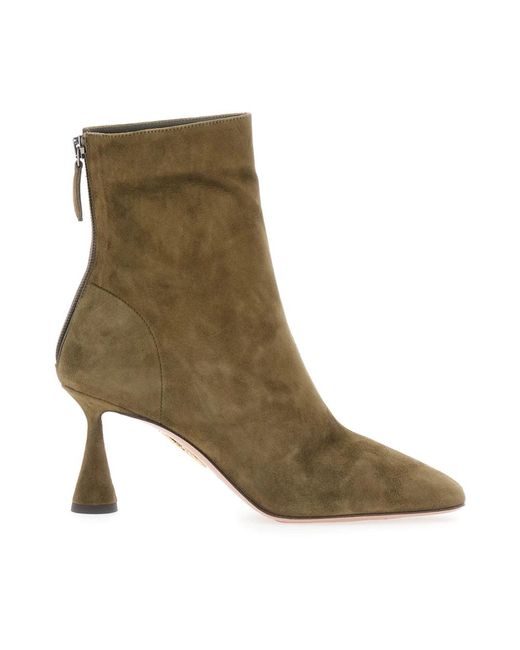 Aquazzura Heeled Boots in het Green