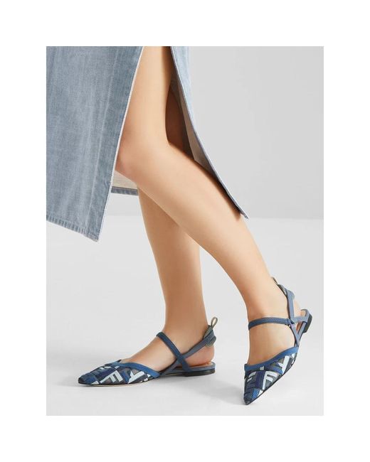 Ballerinas Fendi de color Blue