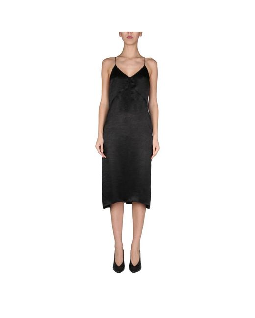 DSquared² Kleedjes ,Zwart ,Jurk Ondervest in het Black