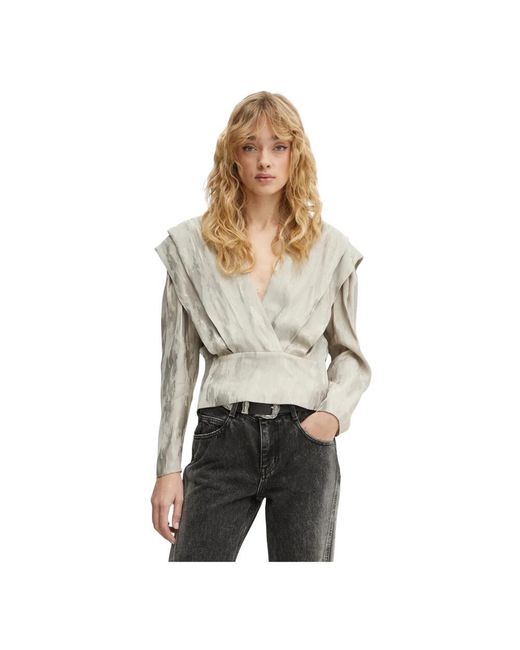 IRO Tabia Blouse in het Gray