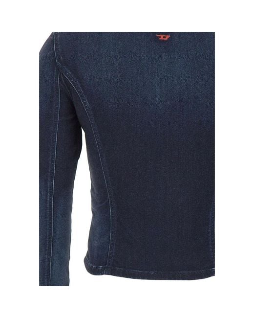 DIESEL Zip-Throughs in het Blue