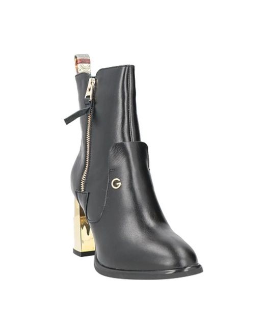 Gattinoni Gray Heeled Boots
