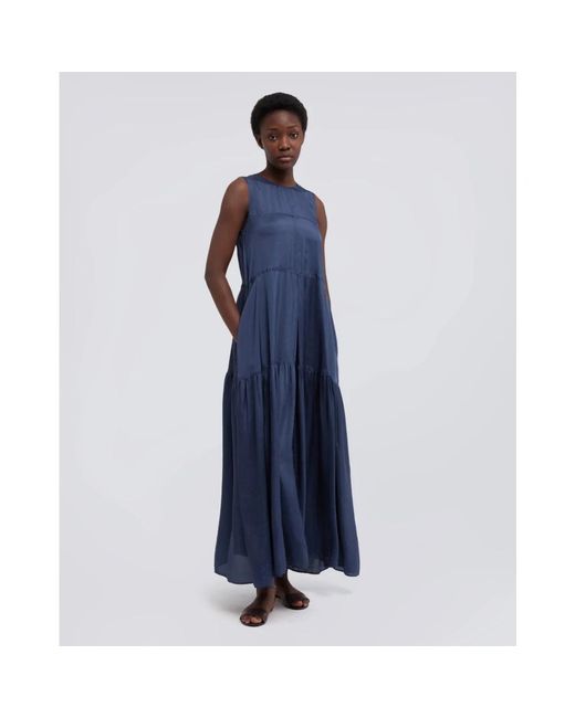 Maxi Dresses Aspesi de color Blue