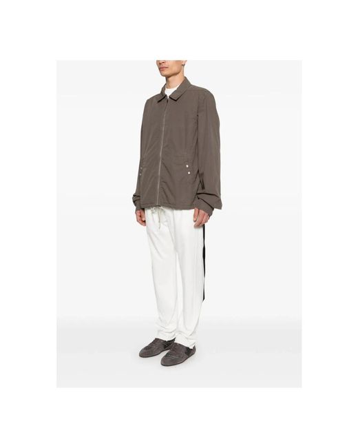 Rick Owens Zipfront Jas in het Brown voor heren