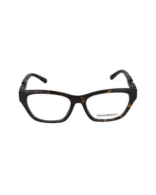 Emporio Armani Brown Glasses