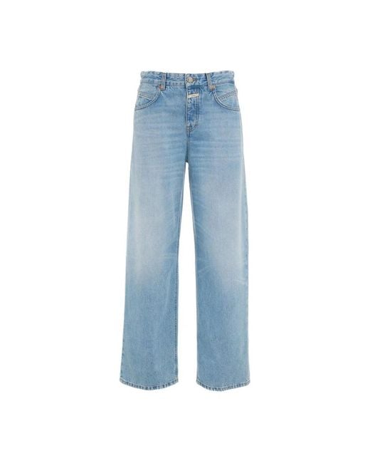 Closed Blue Wide Jeans