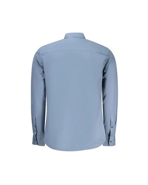 North Sails Blue Casual Shirts for men