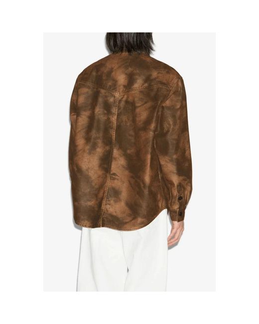 Isabel Marant Brown Casual Shirts for men