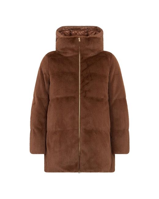 Herno Brown Winter Jackets