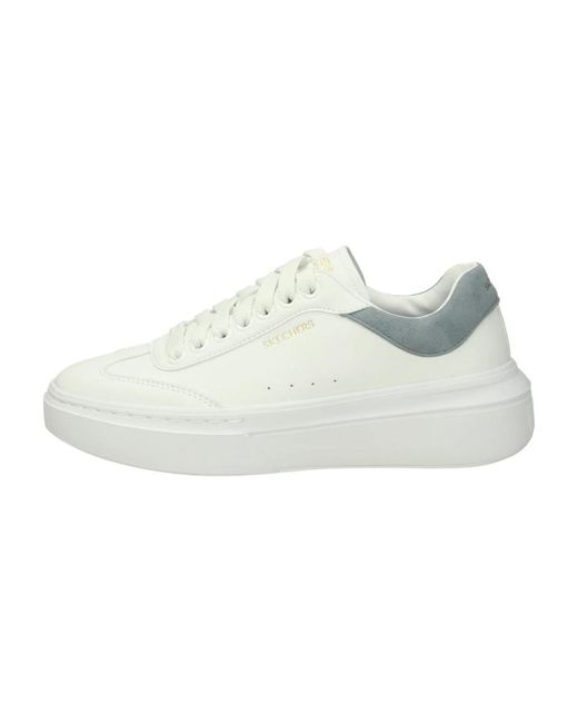Skechers White Niedrige sneakers