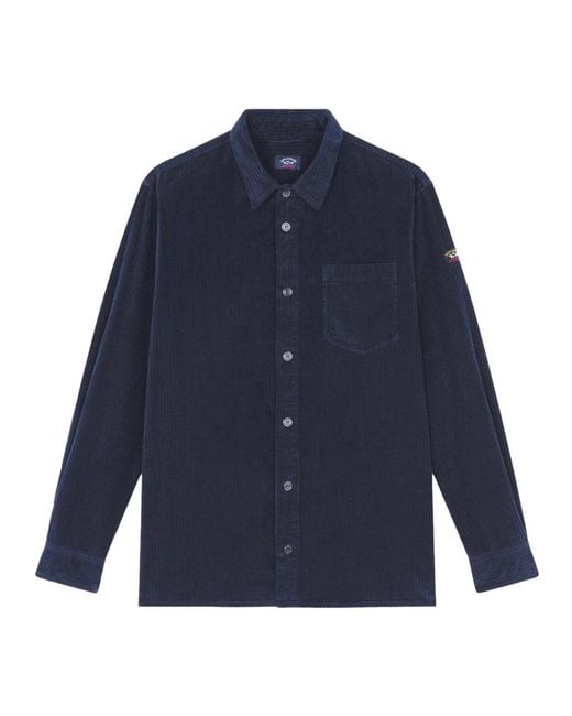 Paul & Shark Blue Casual Shirts for men