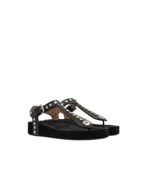 Isabel Marant Black Sandals