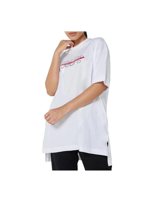 Calvin Klein White T-Shirts