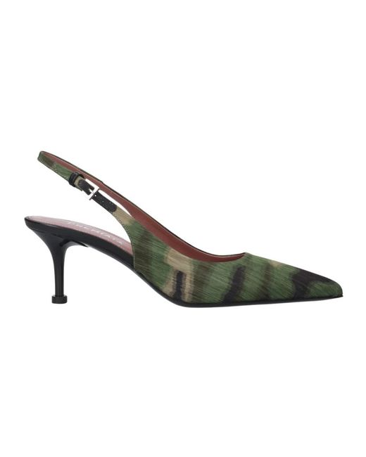 Premiata Slingback Pump in het Green