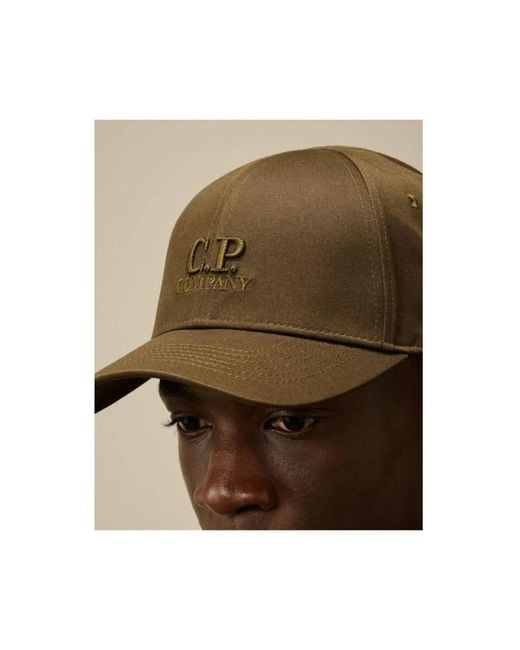 Caps di C P Company in Brown da Uomo