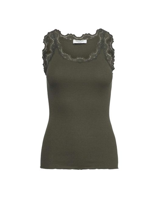 Sleeveless Tops di Rosemunde in Green