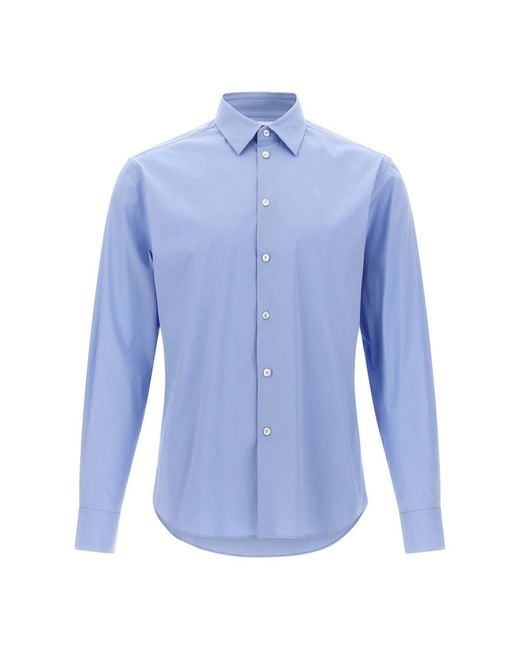 Ferragamo Blue Formal Shirts for men