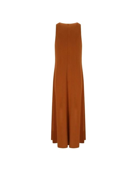 Max Mara Brown Maxi Dresses