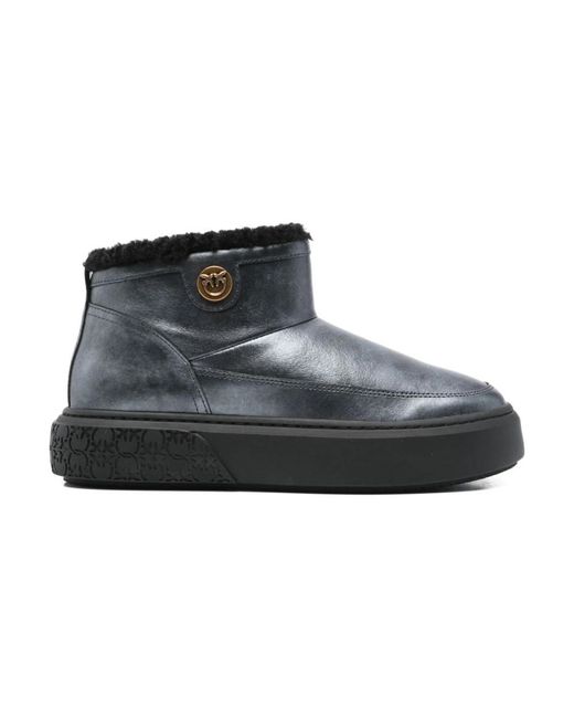 Pinko Black Winter Boots
