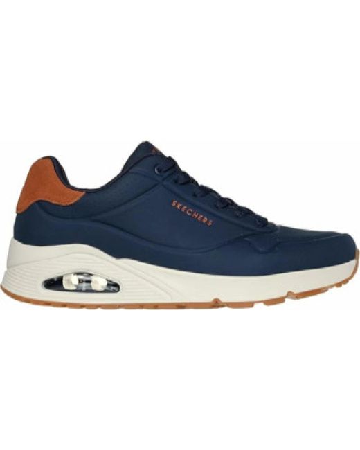 Skechers Herren Moderner Sneaker in Blue für Herren