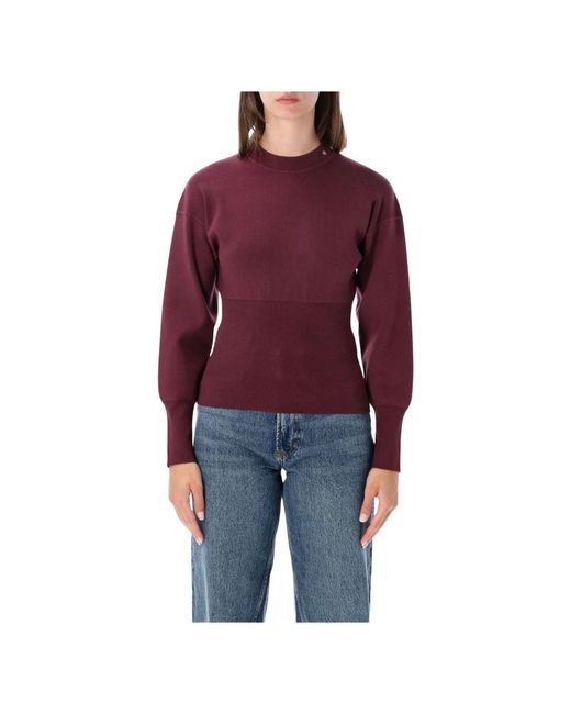 Anine Bing Red Imane Strickpullover