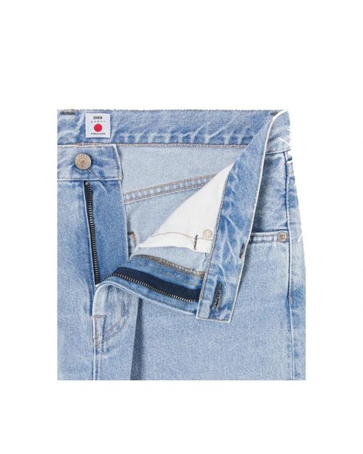 Edwin Slim Tapered Jeans in het Blue voor heren
