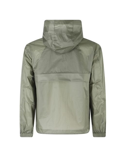 K-Way Green Light Jackets for men