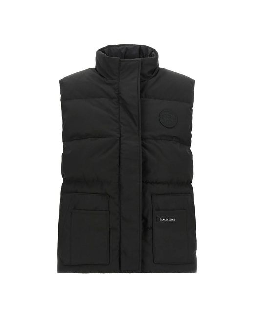 Canada Goose Black Waistcoats