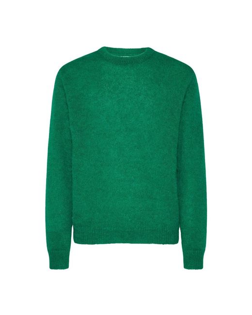 Philippe Model Green Round-Neck Knitwear for men