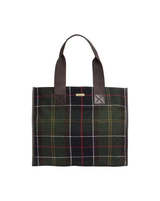 Barbour Black Tote Bags