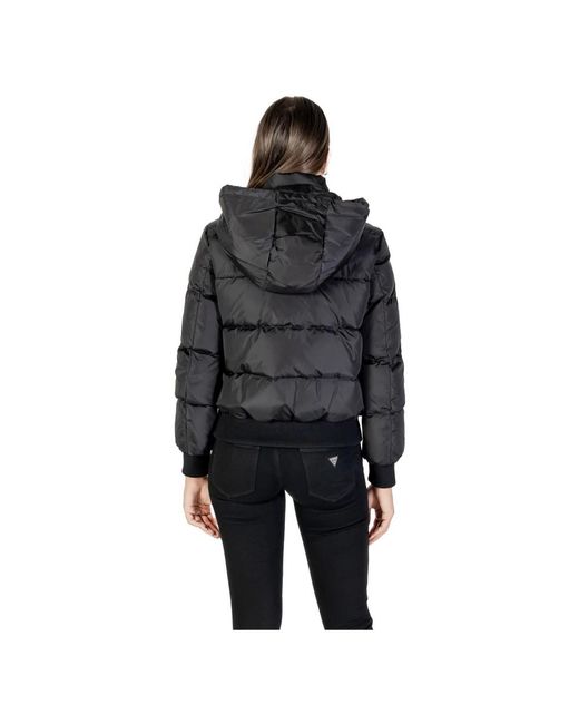 ARMANI EXCHANGE Jassen ,Zwart ,Moderne En Veelzijdige Donsjas in het Black