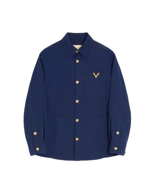 Valentino Garavani Blue Casual Shirts for men