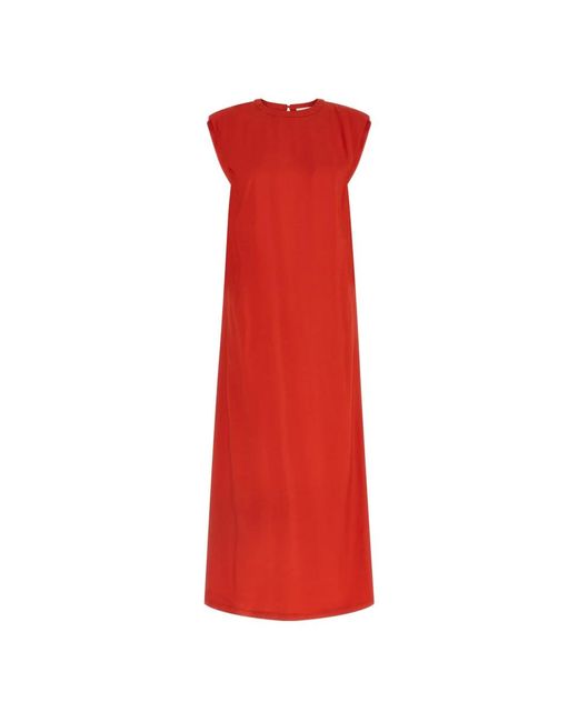 Nude Red Maxi Dresses