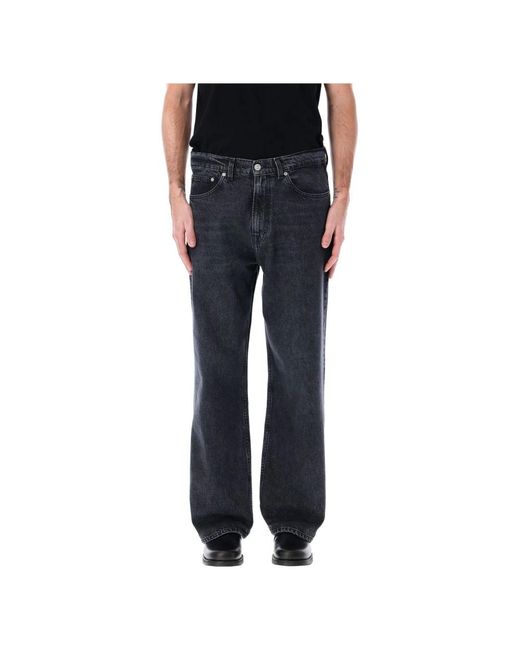 Our Legacy Weite Gerade Beinform Jeanshose in Blue für Herren