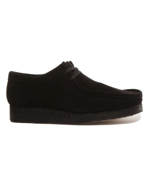 Clarks Black Laced Shoes for men