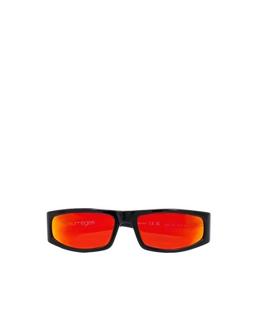 Courreges Orange Sunglasses