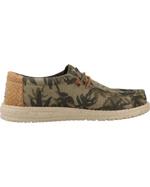 Laced Shoes HeyDude pour homme en coloris Brown