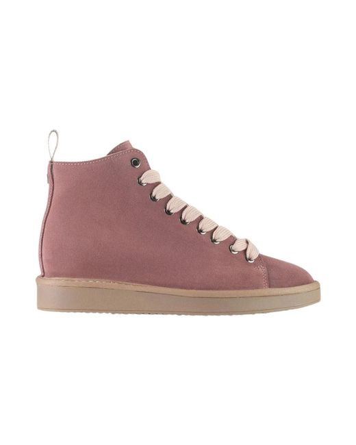 Pànchic Purple Lace-Up Boots