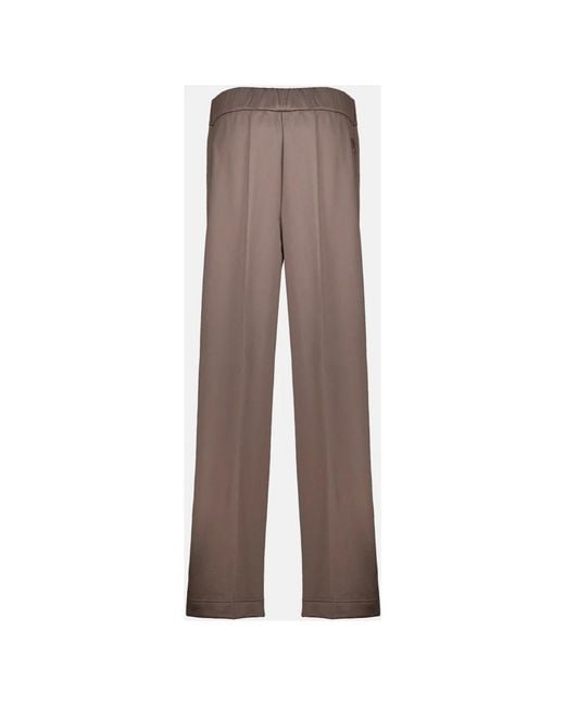 Moncler Brown Wide Trousers
