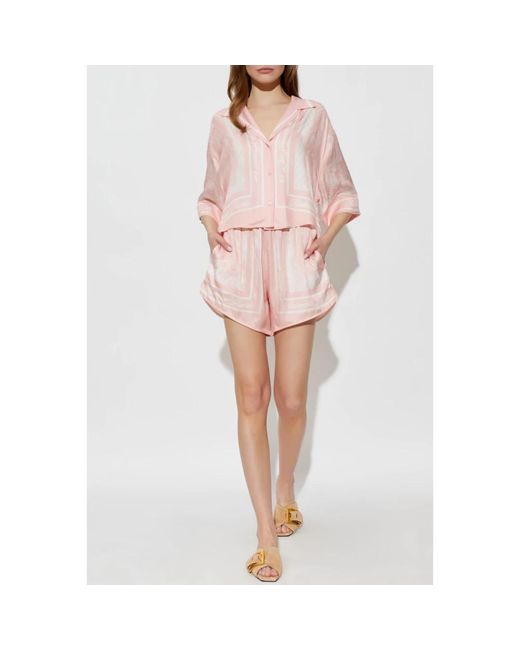 Shirts Balmain de color Pink