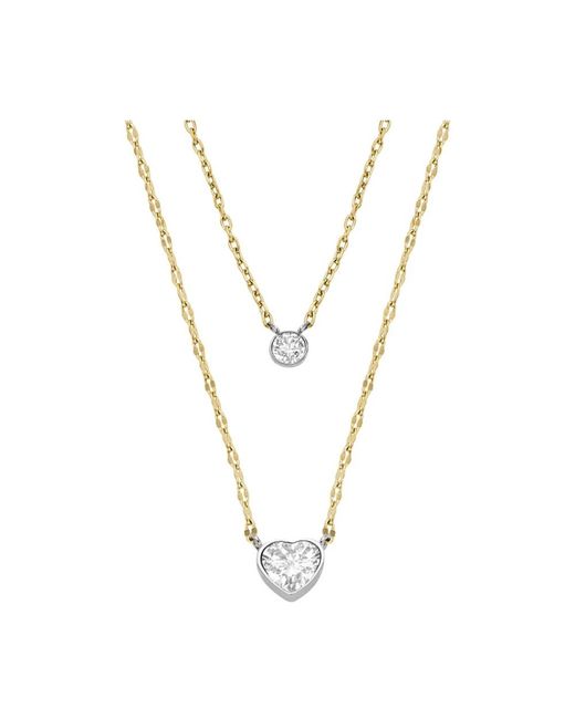 Necklaces di Fossil in Metallic