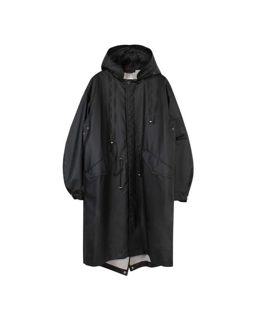 Helmut Lang Black Rain Jackets for men