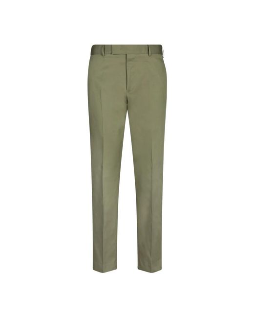 PT Torino Green Suit Trousers for men