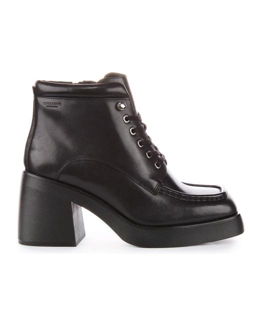 Vagabond Black Heeled Boots