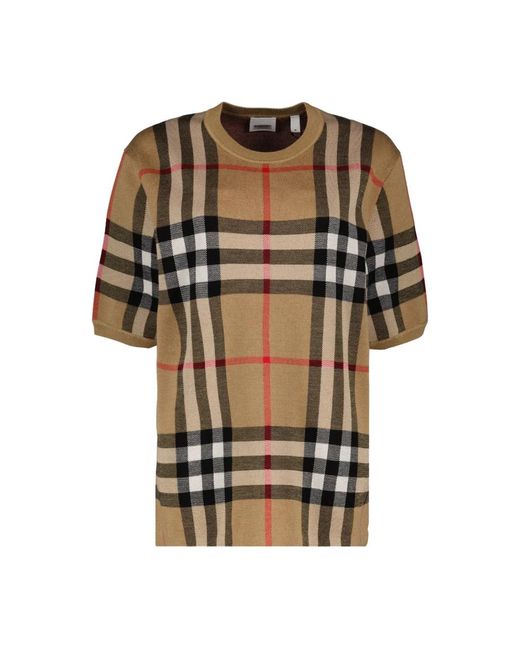 Burberry Brown T-Shirts for men