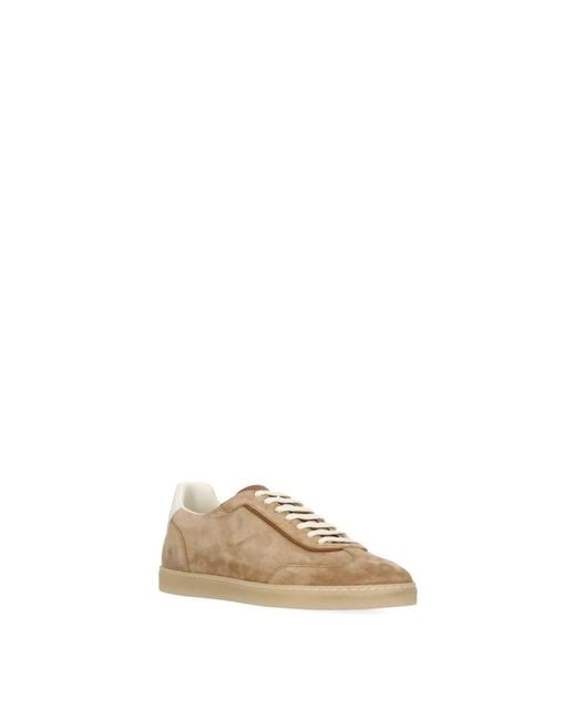 Brunello Cucinelli Natural Sneakers for men