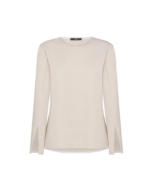 Seventy White Long Sleeve Tops
